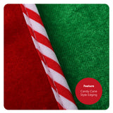 Elf Christmas Hat with Attached Felt Ears SANTAS HELPER XMAS ADULTS NOVELTY FUNNY FANCY HAT