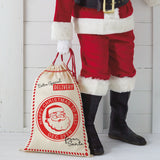 Christmas Canvas Drawstring Sack - Extra Special Delivery From Santa (Fabric Bag for Gifts, Home Décor and More)